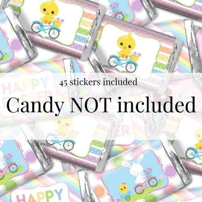 AmanadaCreation Egg-celent Easter Mini Candybar Wrappers 45pcs. Image 3