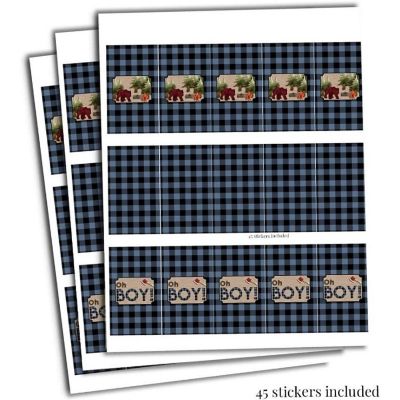 AmanadaCreation Oh Boy! Mini Candybar Wrappers 45pcs. Image 1