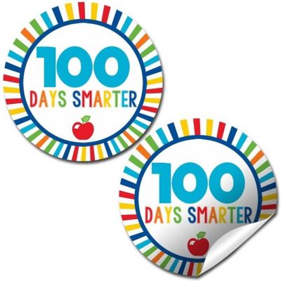 AmandaCreation 100 Days Smarter Envelope Seals 40pc. Image 1