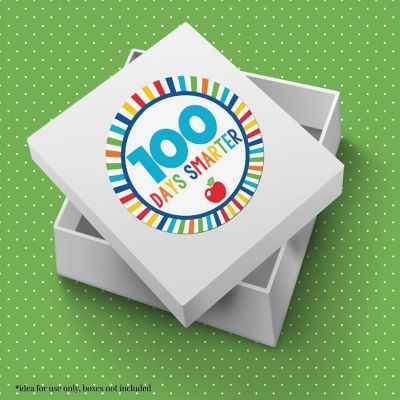 AmandaCreation 100 Days Smarter Envelope Seals 40pc. Image 1
