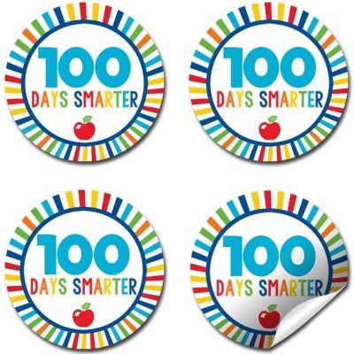 AmandaCreation 100 Days Smarter Envelope Seals 40pc. Image 3