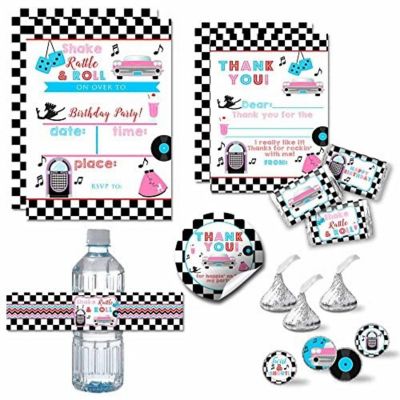 AmandaCreation 50's Sock Hop Party Bundle 381pc. Image 1
