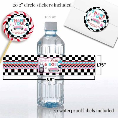 AmandaCreation 50's Sock Hop Party Bundle 381pc. Image 3