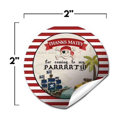 AmandaCreation Ahoy Matey Envelope Seals 40pc. Image 3