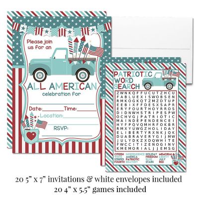 AmandaCreation All American Celebration Party Bundle 381pc. Image 3