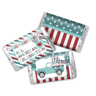 AmandaCreation All American Mini Candybar Wrappers 45pcs Image 1