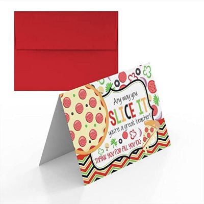 AmandaCreation Any Way You Slice It Greeting Card 2pc. Image 1