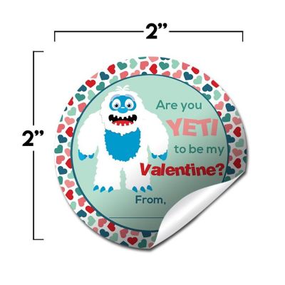 AmandaCreation Are You Yeti Envelope Seals 40pc. Image 1
