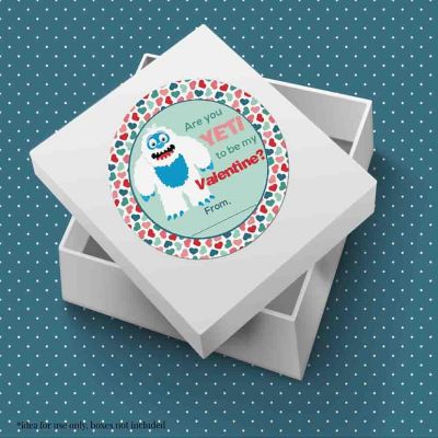 AmandaCreation Are You Yeti Envelope Seals 40pc. Image 2
