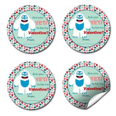 AmandaCreation Are You Yeti Envelope Seals 40pc. Image 3