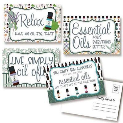 AmandaCreation Aromatherapy Postcards 20pc. Image 1