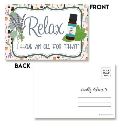AmandaCreation Aromatherapy Postcards 20pc. Image 3