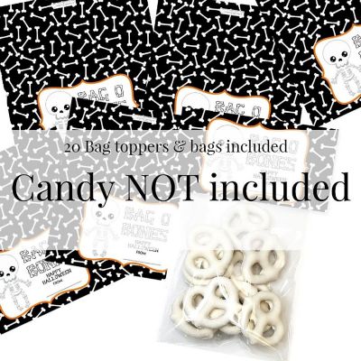 AmandaCreation Bag O' Bones Bag Toppers 40pc. Image 3