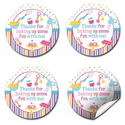 AmandaCreation Bake Up Some Fun Envelope Seals 40pc. Image 2
