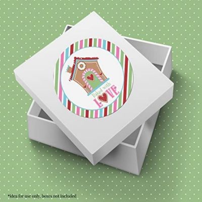 AmandaCreation Baked with Love Envelope Seals 40pc. Image 2