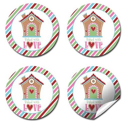 AmandaCreation Baked with Love Envelope Seals 40pc. Image 3