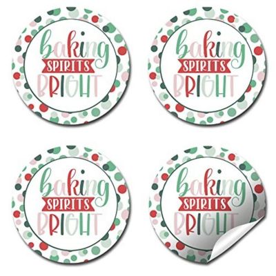 AmandaCreation Baking Spirits Bright Gift Tag 40pc. Image 3