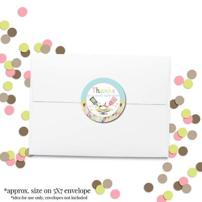 AmandaCreation Banana Split Envelope Seals 40pc. Image 3