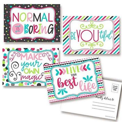 AmandaCreation Be Yourself Postcards 20pc. Image 1