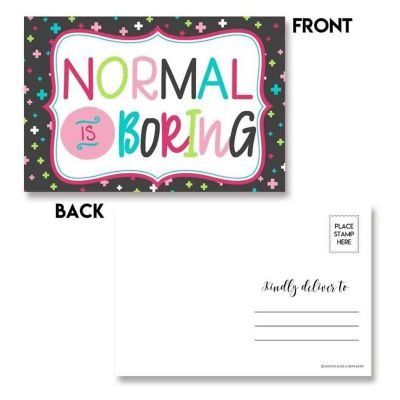 AmandaCreation Be Yourself Postcards 20pc. Image 2