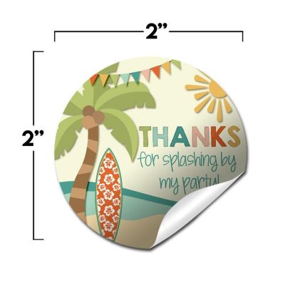 AmandaCreation Beach Bash Envelope Seals 40pc. Image 1