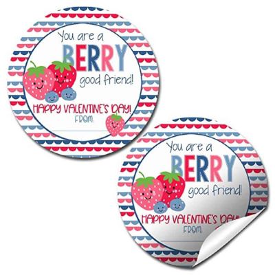 AmandaCreation Berry Good Friend Envelope Seals 40pc. Image 1