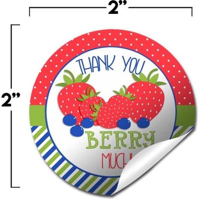 AmandaCreation Berry Sweet Envelope Seals 40pc. Image 2