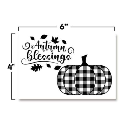AmandaCreation Black &amp; White Pickup Postcards 20pc. Image 3