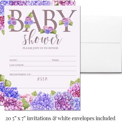 AmandaCreation Blue & Purple Hydrangea Party Bundle 381pc. Image 3