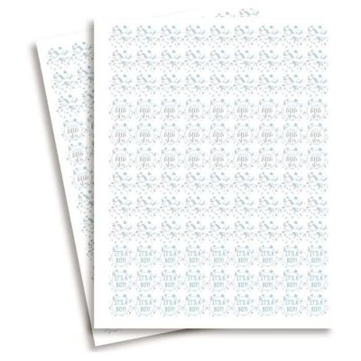 AmandaCreation Blue & Silver Twinkle Little Star Kiss Stickers 324pcs. Image 3
