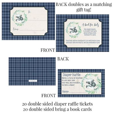 AmandaCreation Blue Little Stinker Skunk Party Bundle 381pc. Image 2