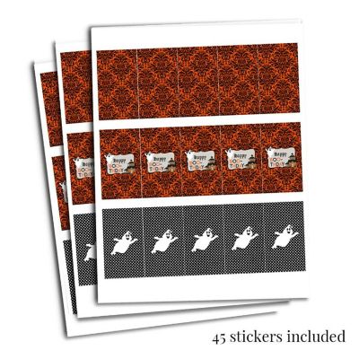 AmandaCreation Boo-thday Mini Candybar Wrappers 45pc. Image 2
