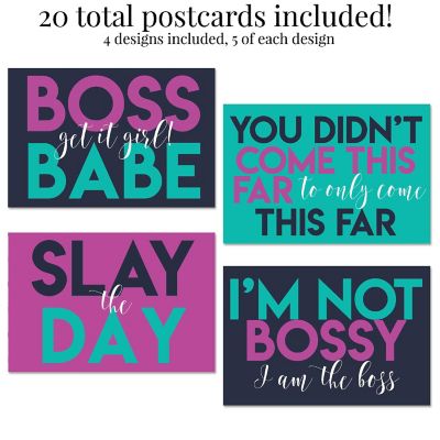 AmandaCreation Boss Babe Postcards 20pc. Image 3