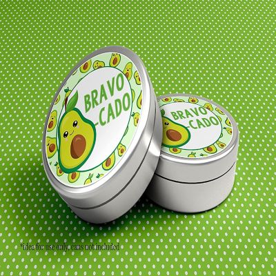 AmandaCreation Bravo-Cado Avocado Envelope Seals 40pc. Image 2