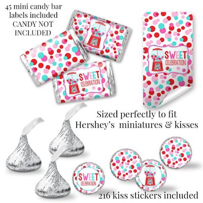 AmandaCreation Bubble Gum Valentine Party Bundle 381pc. Image 1