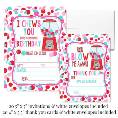 AmandaCreation Bubble Gum Valentine Party Bundle 381pc. Image 2