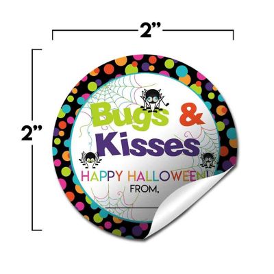 AmandaCreation Bugs and Kisses Envelope Seals 40pc. Image 1