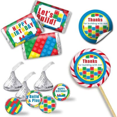 AmandaCreation Building Blocks and Bricks Sticker Bundle 429pc. Image 1