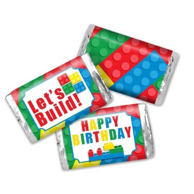 AmandaCreation Building Blocks Mini Candybar Wrappers 45pcs Image 1