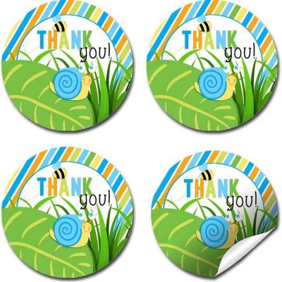 AmandaCreation Bunch of Bugs Envelope Seals 40pc. Image 1