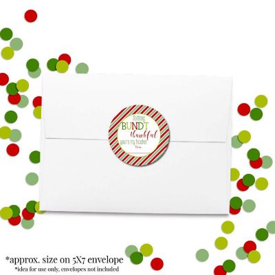 AmandaCreation Bundt Appreciation Envelope Seals 40pc. Image 3