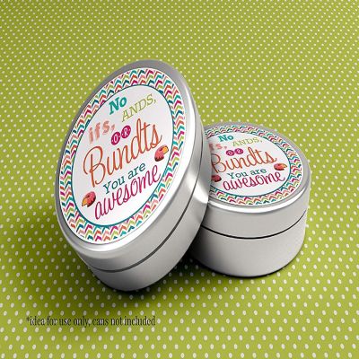 AmandaCreation Bundt Cake Appreciation Envelope Seals 40pc. Image 2