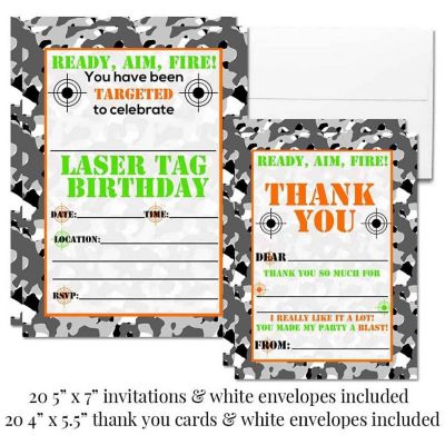 AmandaCreation Camouflage Laser Tag Sticker Bundle 429pc. Image 2