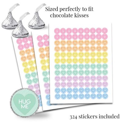 AmandaCreation Candy Heart Sticker Bundle 429pc. Image 2