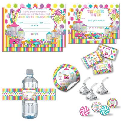 AmandaCreation Candy Shop Party Bundle 381pc.. Image 1