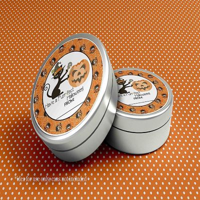 AmandaCreation Cat with Pumpkin Envelope Seals 40pc. Image 2