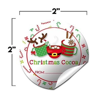AmandaCreation Christmas Cocoa Gift Tag 40pc. Image 1