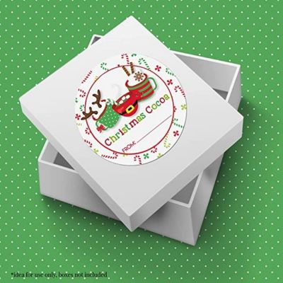 AmandaCreation Christmas Cocoa Gift Tag 40pc. Image 2