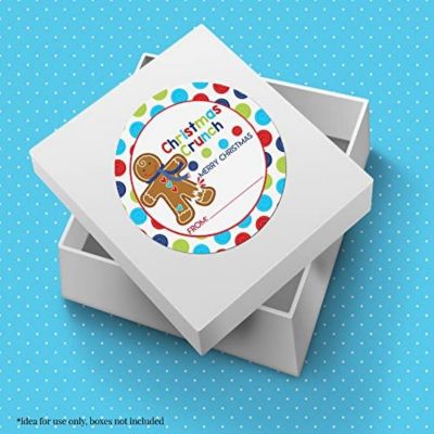 AmandaCreation Christmas Crunch Gift Tag 40pc Image 2