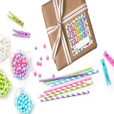 AmandaCreation Colorful Celebration Envelope Seals 40pcs. Image 2